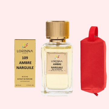 Set Extract de Parfum Lorinna Paris Parfum Ambre Narguile, Femei Barbati Unisex, 50 ml, Gentuta Parfumuri