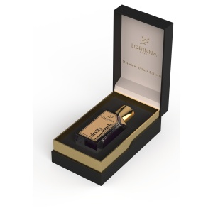 Set Extract de Parfum Lorinna Paris Parfum, De Luxe Collection, Devil`s Touch, 50 ml, Unisex Damă Bărbat si Gentuță Parfumuri - Img 5