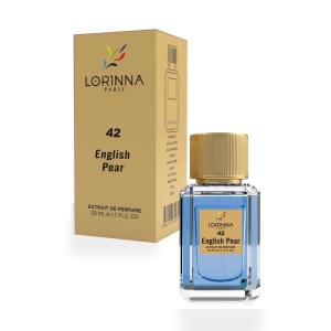 Set Extract de Parfum Lorinna Paris Parfum English Pear, 50 ml, de Damă si Gentuță Parfumuri - Img 3
