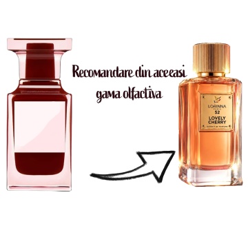 Set Extract de Parfum Lorinna Paris Parfum Lovely Cherry, Femei Barbati Unisex,75 ml, Gentuta Parfumuri - Img 3