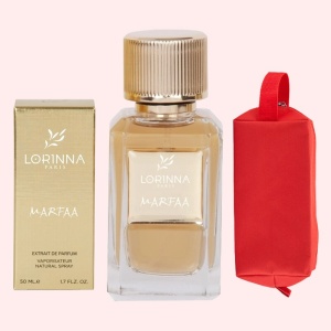 Set Extract de Parfum Lorinna Paris Parfum Marfa, 50 ml, Unisex Damă Bărbat si Gentuță Parfumuri