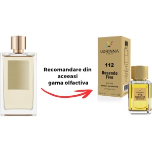 Set Extract de Parfum Lorinna Paris Parfum Rosendo Five, Unisex Damă Bărbat, 50 ml si Gentuță Parfumuri - Img 2