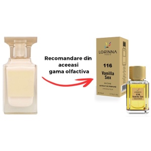 Set Extract de Parfum Lorinna Paris Parfum Sexy Vanilla, Unisex Damă Bărbat, 50 ml si Gentuță Parfumuri - Img 2