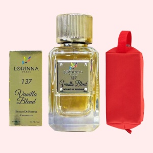 Set Extract de Parfum Lorinna Paris Parfum Vanilla Blend, 50 ml, Unisex Damă Bărbat si Gentuță Parfumuri