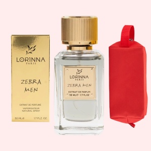 Set Extract de Parfum Lorinna Paris Parfum Zebra Men, 50 ml, de Bărbat si Gentuță Parfumuri