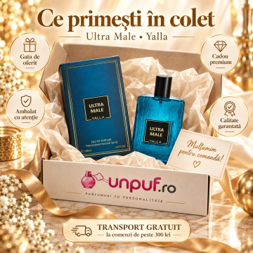 YALLA Ultra Male – Parfum EDP 50 ml, bărbați - Img 4
