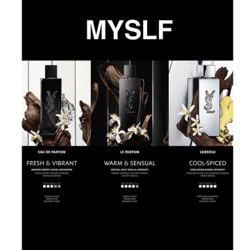 Yves Saint Laurent Myslf L'Absolu – 100 ml, bărbați - Img 3