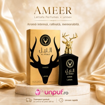 arfum Arăbesc Lattafa Al Noble Ameer 100 ml, Apă de Parfum Unisex, Aromă Lemnos Aromatică cu Măr, Piper Roz, Rozmarin, Labdanum, Oud, Paciuli și Vetiver - Img 10