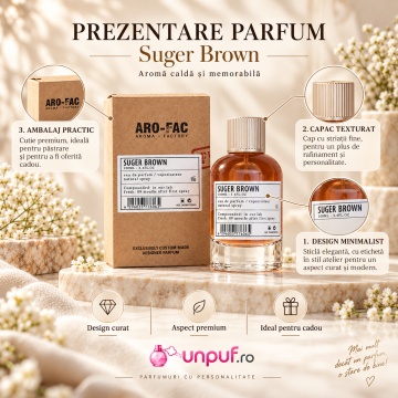 Aro-Fac Brown Suger parfum unisex, EDP, 100 ml - Img 3