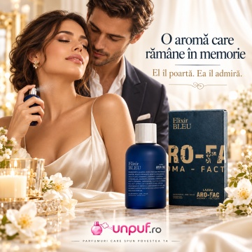 Elixir Bleu Aro-Fac Lazuli parfum bărbătesc memorabil pentru momente elegante