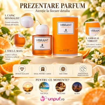 Emir Vibrant Orange And Neroli – Apa De Parfum, Parfum EDP 100 ml, unisex - Img 3
