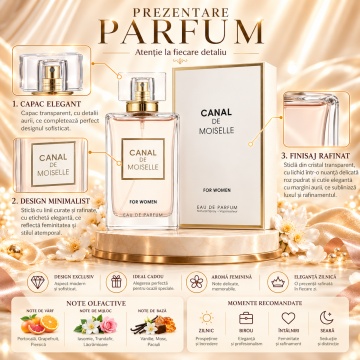 Fragrance World Canal De Moiselle – Parfum EDP 100 ml, damă - Img 3