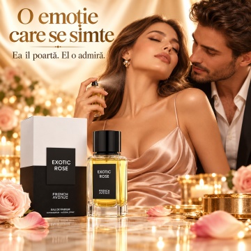 French Avenue Exotic Rose – Parfum EDP 100 ml, unisex - Img 5