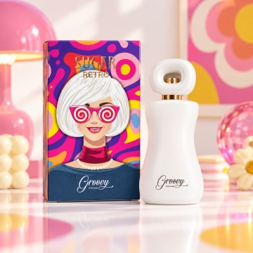 Groovy Suger Retro Aro-Fac parfum damă inspirat de Jasmin Rouge Tom Ford, Ambra-Floral, EDP, 100 ml