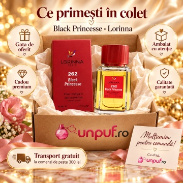 Lorinna Paris Black Princesse – Apă de parfum 50 ml, damă - Img 5