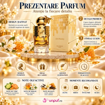Maison Asrar Oh Honey! – Parfum EDP 100 ML, unisex - Img 3