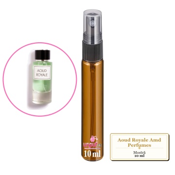 Mostra fiola din Aoud Royale Amd Perfumes, decant sticla cu pulverizator - Img 4