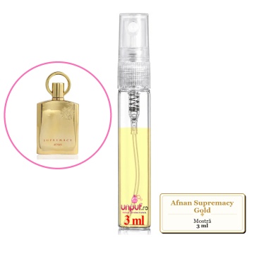 Mostra fiola din Parfumul Afnan Supremacy Gold, decant sticla cu pulverizator - Img 3
