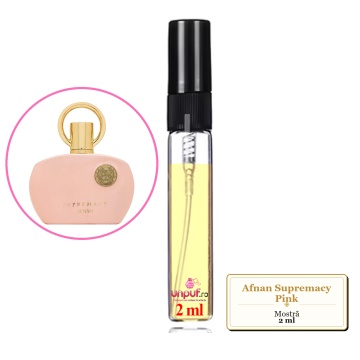 Mostra fiola din Parfumul Afnan Supremacy Pink, decant sticla cu pulverizator - Img 2