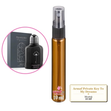 Mostra fiola din Parfumul Armaf Private Key To My Dreams, decant sticla cu pulverizator - Img 3