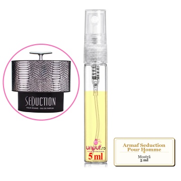 Mostra fiola din Parfumul Armaf Seduction Pour Homme, decant sticla cu pulverizator - Img 4