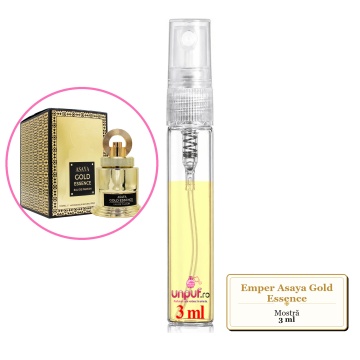 Mostra fiola din Parfumul Emper Asaya Gold Essence, decant sticla cu pulverizator - Img 3