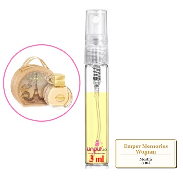 Mostra fiola din Parfumul Emper Memories Woman, decant sticla cu pulverizator - Img 3