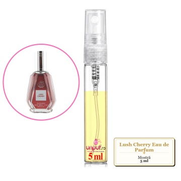 Mostra fiola din Parfumul Fragrance World Lush Cherry Eau de Parfum, decant sticla cu pulverizator - Img 3