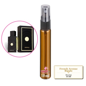 Mostra fiola din Parfumul French Avenue Ripple, decant sticla cu pulverizator