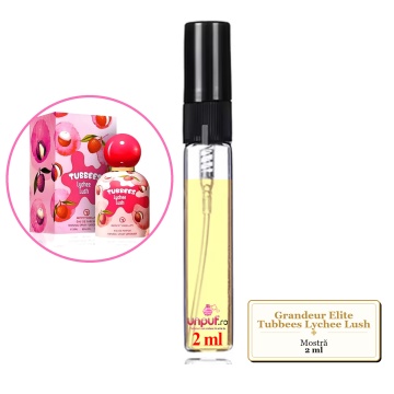 Mostra fiola din Parfumul Grandeur Elite Tubbees Lychee Lush, decant sticla cu pulverizator - Img 2