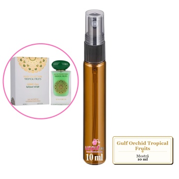 Mostra fiola din Parfumul Gulf Orchid Tropical Fruits, decant sticla cu pulverizator