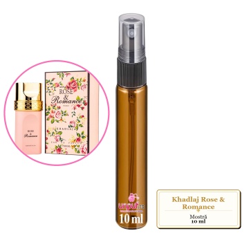 Mostra fiola din Parfumul Khadlaj Rose & Romance, decant sticla cu pulverizator - Img 3