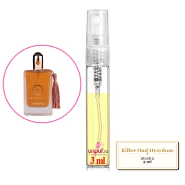 Mostra fiola din Parfumul Killer Oud Overdose, decant sticla cu pulverizator - Img 2