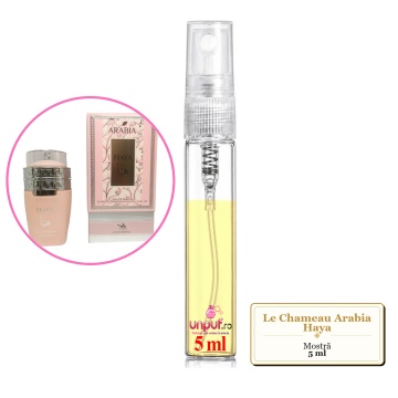 Mostra fiola din Parfumul Le Chameau Arabia Haya, decant sticla cu pulverizator - Img 4