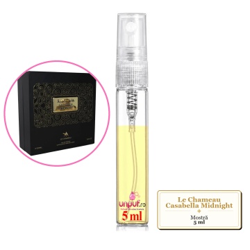 Mostra fiola din Parfumul Le Chameau Casabella Midnight, decant sticla cu pulverizator - Img 4