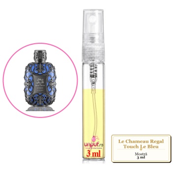 Mostra fiola din Parfumul Le Chameau Regal Touch Le Bleu, decant sticla cu pulverizator - Img 3