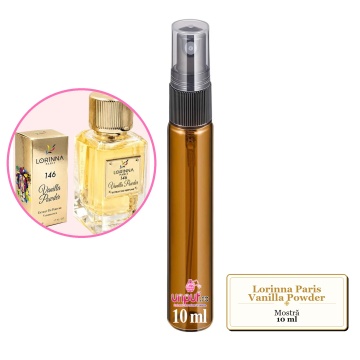 Mostra fiola din Parfumul Lorinna Paris Vanilla Powder, decant sticla cu pulverizator - Img 4