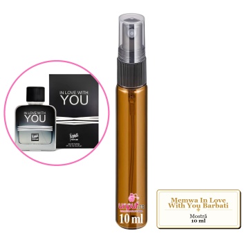 Mostra fiola din Parfumul Memwa In Love With You Barbati, decant sticla cu pulverizator - Img 1