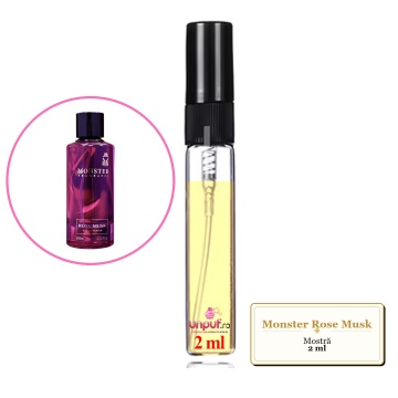 Mostra fiola din Parfumul Monster Rose Musk, decant sticla cu pulverizator - Img 2