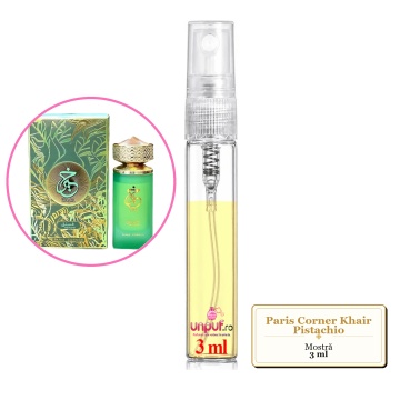 Mostra fiola din Parfumul Paris Corner Khair Pistachio, decant sticla cu pulverizator - Img 3