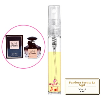Mostra fiola din Parfumul Pendora Scents La Nuit, decant sticla cu pulverizator - Img 3