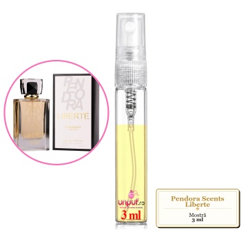 Mostra fiola din Parfumul Pendora Scents Liberte, decant sticla cu pulverizator - Img 2