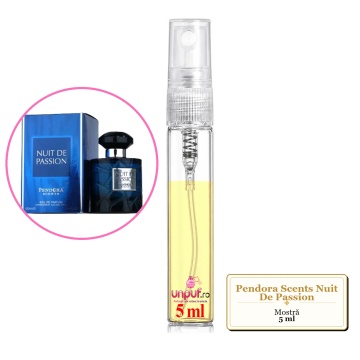 Mostra fiola din Parfumul Pendora Scents Nuit De Passion, decant sticla cu pulverizator - Img 4