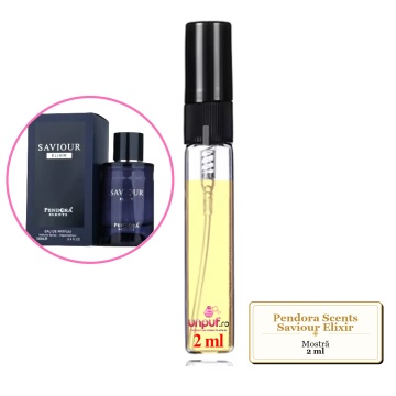 Mostra fiola din Parfumul Pendora Scents Saviour Elixir, decant sticla cu pulverizator - Img 2