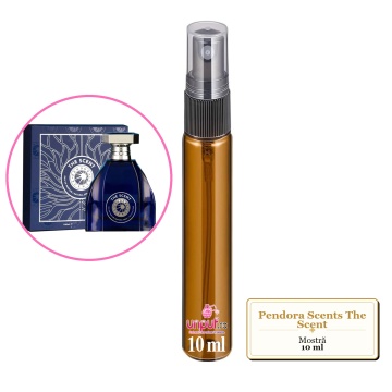 Mostra fiola din Parfumul Pendora Scents The Scent, decant sticla cu pulverizator