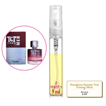 Mostra fiola din Parfumul Pendora Scents Tot Young Men, decant sticla cu pulverizator - Img 4