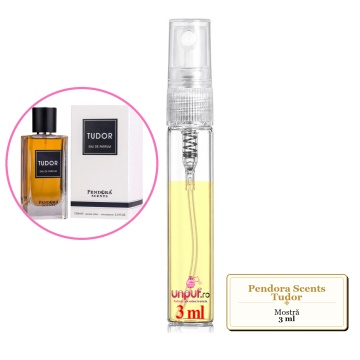 Mostra fiola din Parfumul Pendora Scents Tudor, decant sticla cu pulverizator - Img 3