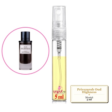 Mostra fiola din Parfumul Privezarah Oud Highness, decant sticla cu pulverizator - Img 4