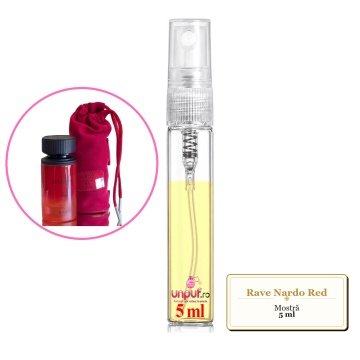 Mostra fiola din Parfumul Rave Nardo Red, decant sticla cu pulverizator - Img 4