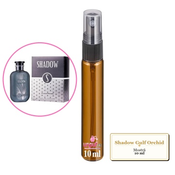 Mostra fiola din Parfumul Shadow Gulf Orchid, decant sticla cu pulverizator